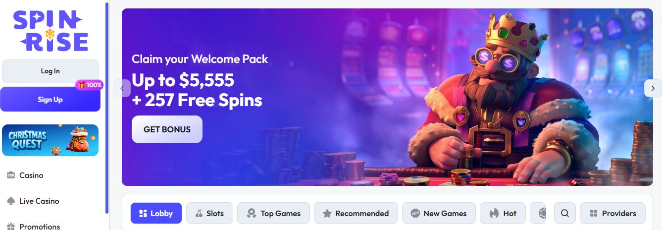 Spinrise Casino logo